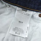 Levi's 501 リジッド デニムパンツ ジーンズ W36 L32 インディゴ 濃紺 ボタンフライ USAモデル 005010000