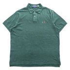 POLO RALPH LAUREN クラシックフィット ポロシャツ XL グリーン コットン100% ポニー刺繍