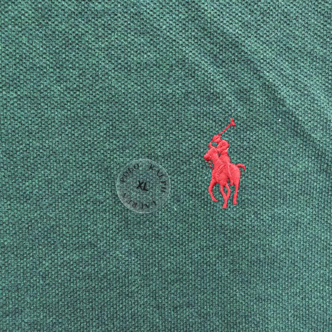 POLO RALPH LAUREN クラシックフィット ポロシャツ XL グリーン コットン100% ポニー刺繍