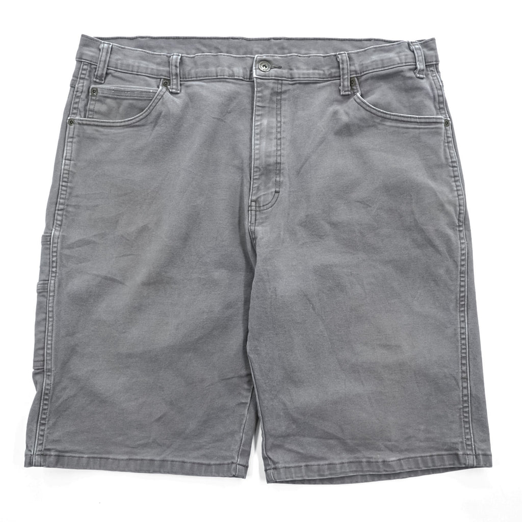 Dickies ダック地 ワークショーツ ショートパンツ ハーフパンツ XL グレー キャンバス ストレッチ ビッグサイズ GR941RVG