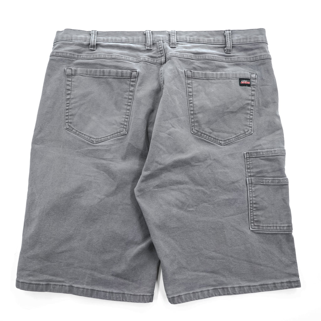 Dickies ダック地 ワークショーツ ショートパンツ ハーフパンツ XL グレー キャンバス ストレッチ ビッグサイズ GR941RVG