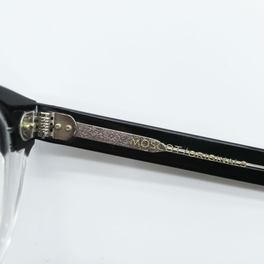 MOSCOT ORIGINALS メガネ ブラック クリア コンビフレーム LEMTOSH 46-24-145