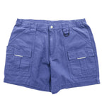 Columbia PFG ダック地 カーゴショーツ ショートパンツ L ブルー キャンバス フィッシング XM0118