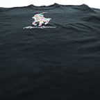 Polo Ralph Lauren ビッグポニー カラープリント Tシャツ XL ブラック ビッグサイズ シングルステッチ ヘビーウェイト