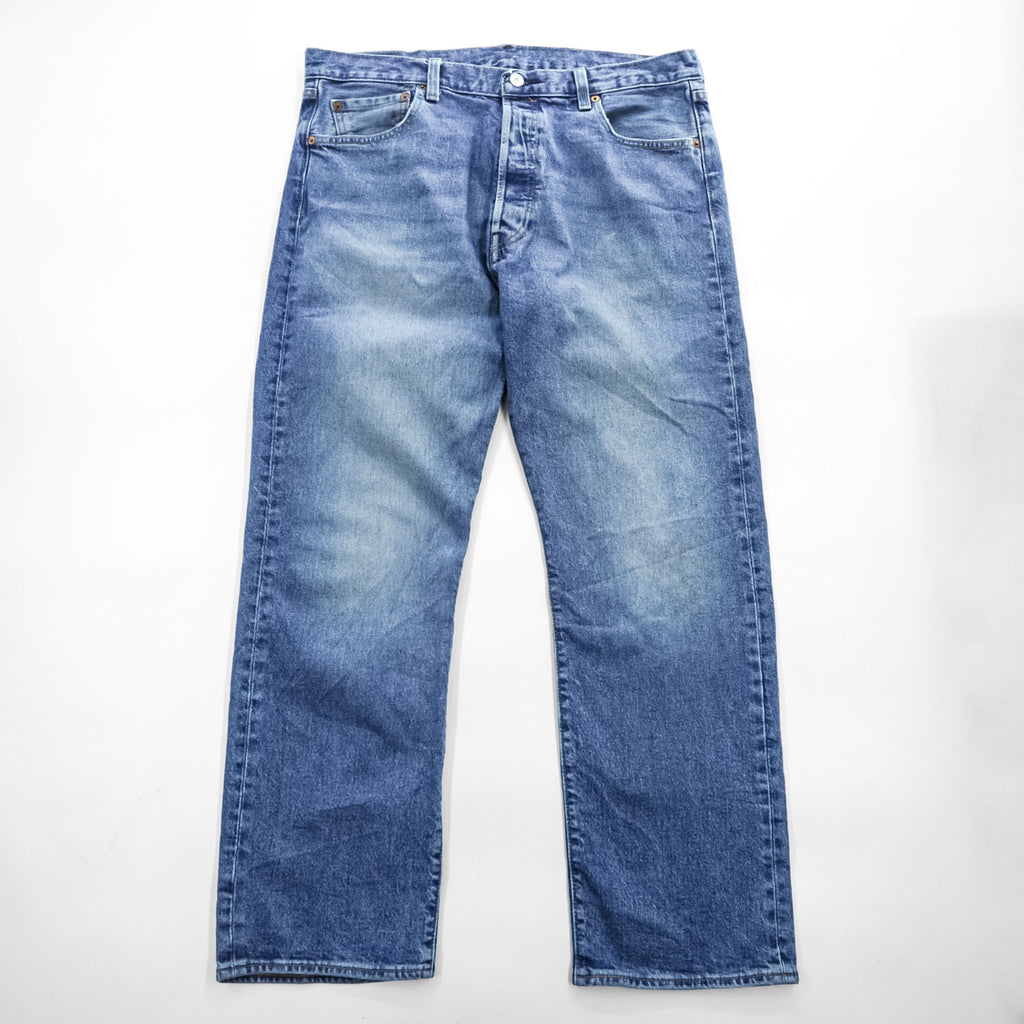 Levi's 501 '93 ビッグE デニムパンツ ジーンズ W36 L30 インディゴ ストレッチ レザーパッチ Premium 79830-0167