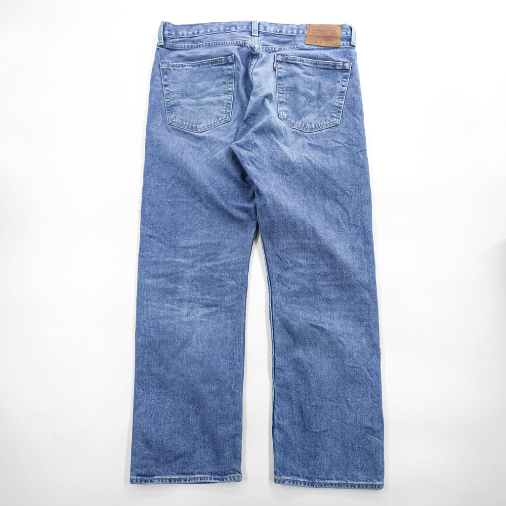 Levi's 501 '93 ビッグE デニムパンツ ジーンズ W36 L30 インディゴ ストレッチ レザーパッチ Premium 79830-0167