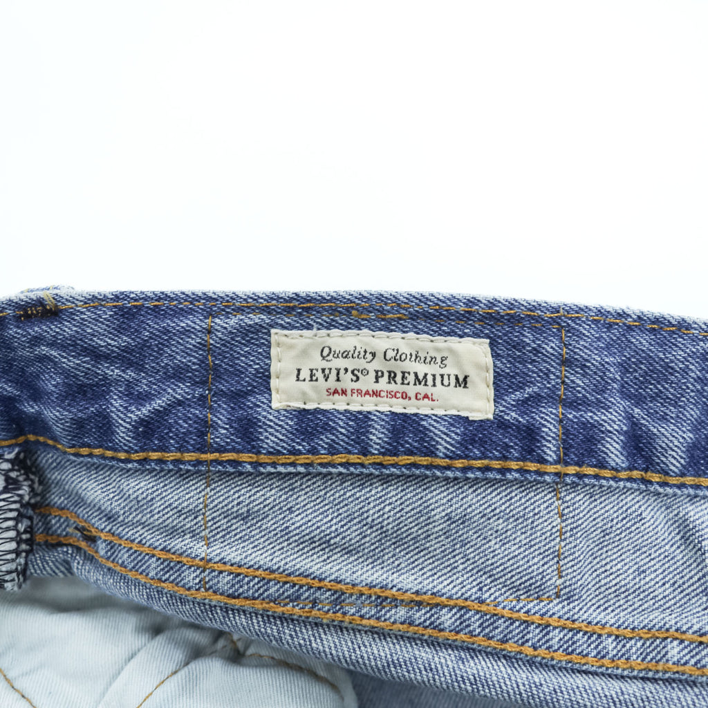 Levi's 501 '93 ビッグE デニムパンツ ジーンズ W36 L30 インディゴ ストレッチ レザーパッチ Premium 79830-0167