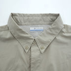 Columbia PFG 半袖 フィッシングシャツ L ベージュ メッシュ OMNI-SHADE ボタンダウンTamiami II FM7266