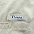 Columbia PFG 半袖 フィッシングシャツ L ベージュ メッシュ OMNI-SHADE ボタンダウンTamiami II FM7266