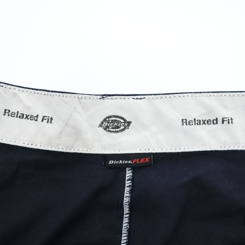 Dickies ワークショーツ RELAXED FIT FLEX ショートパンツ ハーフパンツ 3XL ネイビー ビッグサイズ