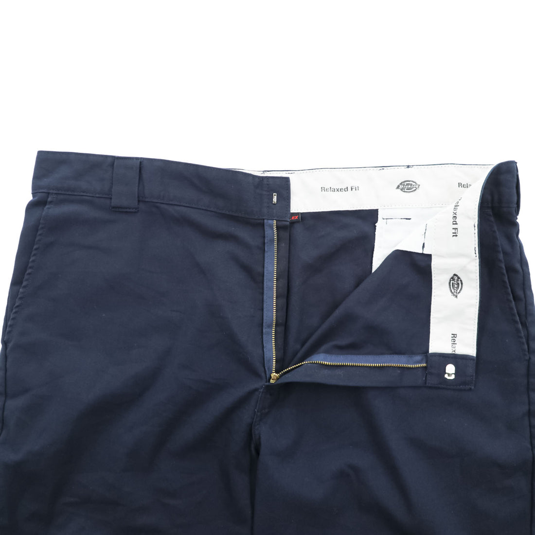 Dickies ワークショーツ RELAXED FIT FLEX ショートパンツ ハーフパンツ 3XL ネイビー ビッグサイズ