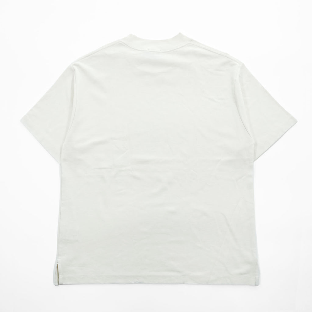 håndværk ( handvaerk ) クルーネック 鹿の子 Tシャツ M ホワイト Bshop取扱い