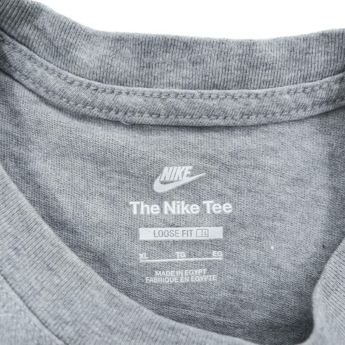 NIKE ルーズフィット Tシャツ XL グレー ワイド LOOSE FIT センタースウォッシュ DD1237-063