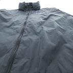 Columbia フード収納式 マウンテンパーカー 防水 シェル レインジャケット L ブラック ドローコード