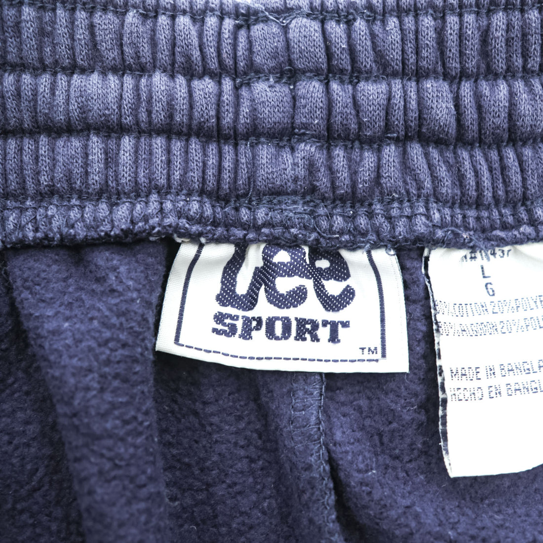 Lee SPORT 90年代 ヴィンテージ スウェットショーツ ショートパンツ L ネイビー