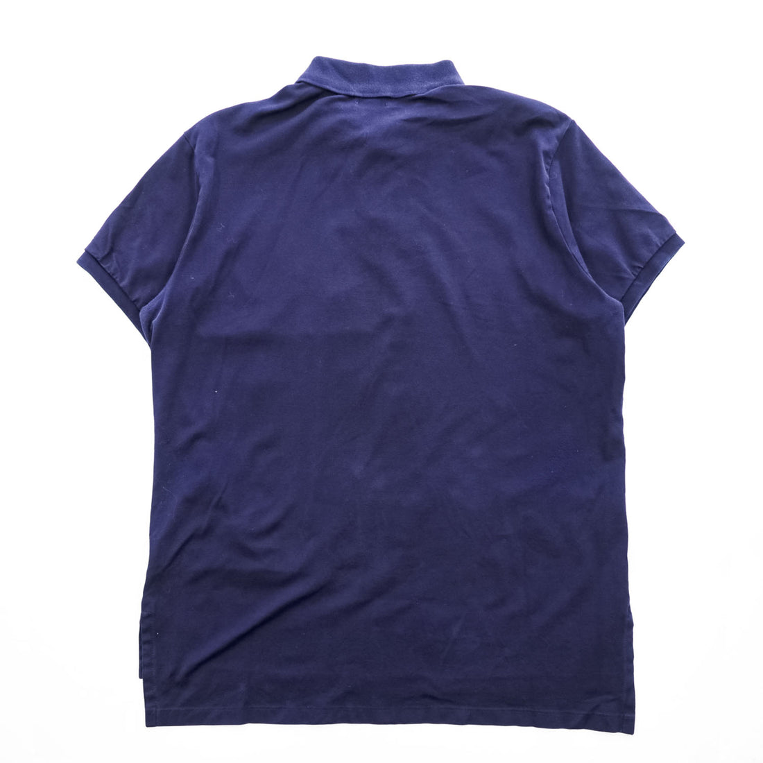 Polo by Ralph Lauren ピマコットン ストレッチメッシュ 半袖ポロシャツ ネイビー XL ポニー刺繍