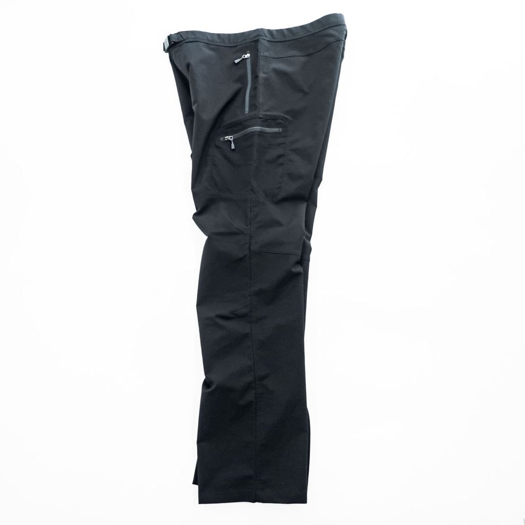 mont-bell Men's Stretch Trekking Pants Black Size L 1105461 Integrated Belt