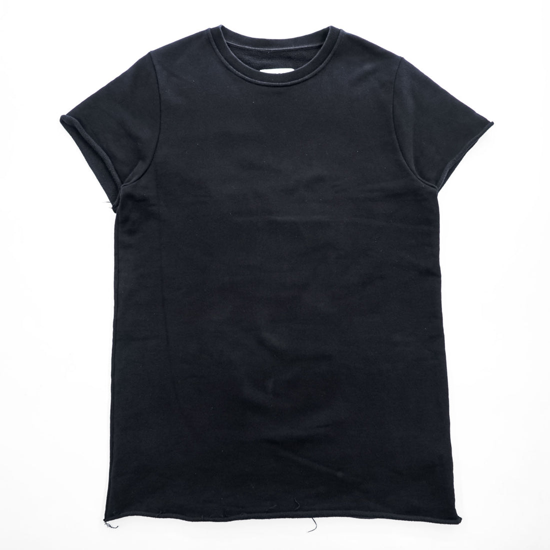 MM6 Maison Margiela Short Sleeve Sweatshirt Dress Black Size M S52CT0233
