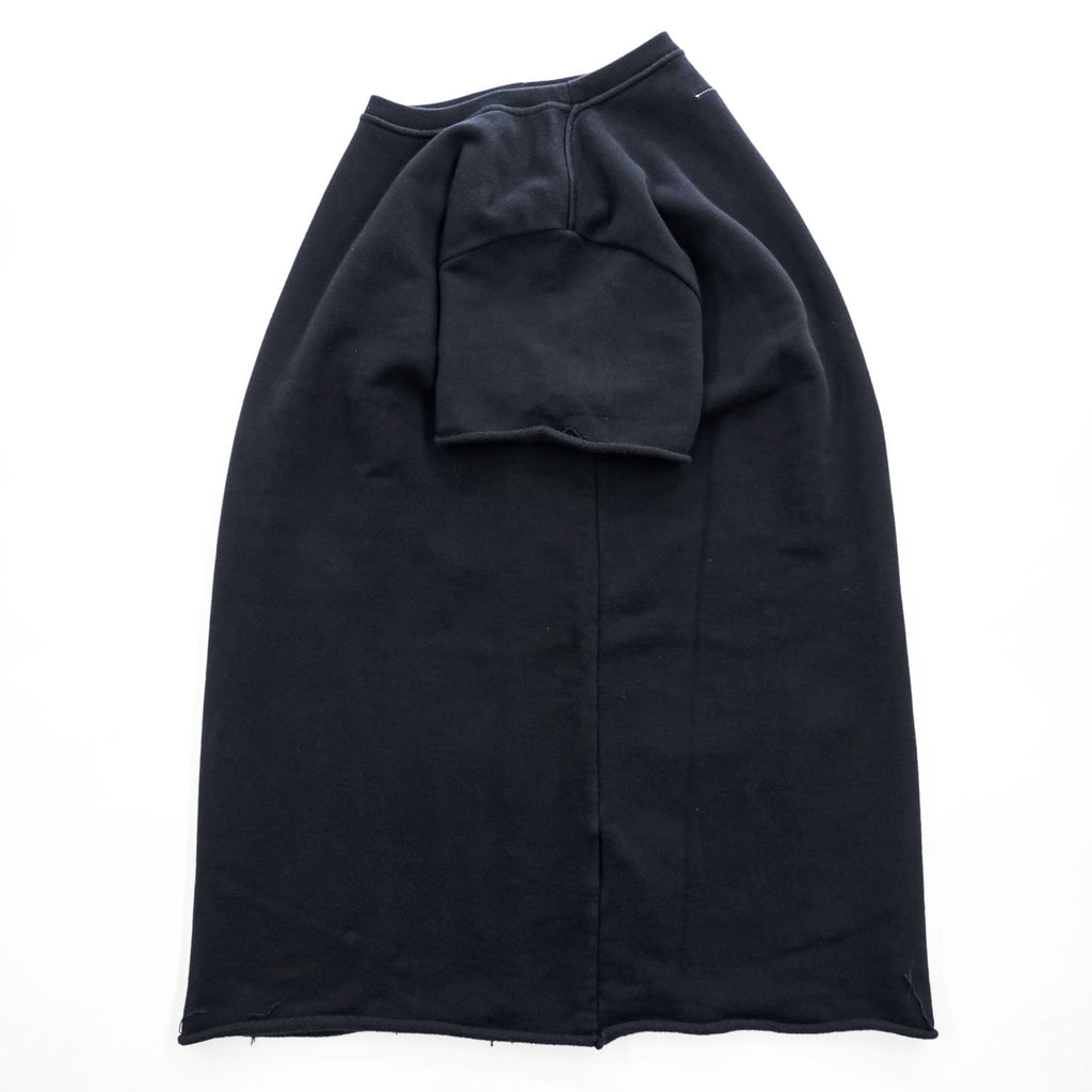 MM6 Maison Margiela Short Sleeve Sweatshirt Dress Black Size M S52CT0233