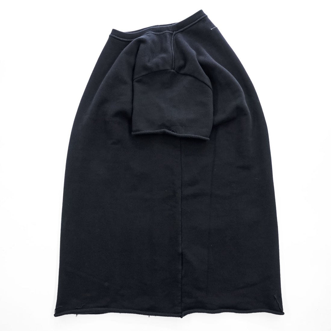 MM6 Maison Margiela Short Sleeve Sweatshirt Dress Black Size M S52CT0233