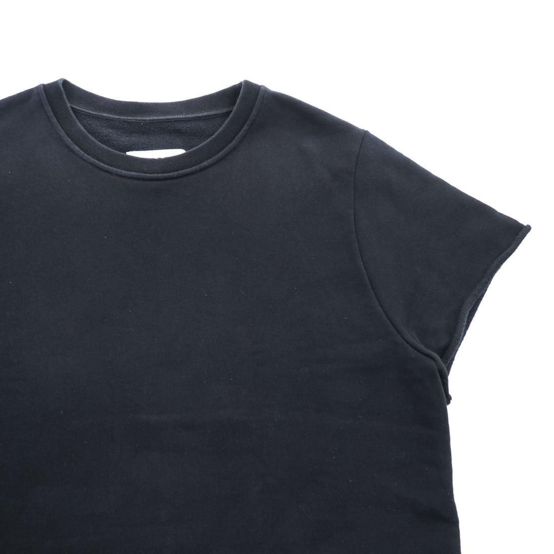 MM6 Maison Margiela Short Sleeve Sweatshirt Dress Black Size M S52CT0233