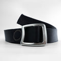 Patagonia Black Nylon Webbing Belt with Metal Buckle