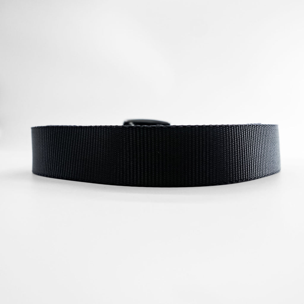 Patagonia Black Nylon Webbing Belt with Metal Buckle