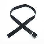 Patagonia Black Nylon Webbing Belt with Metal Buckle