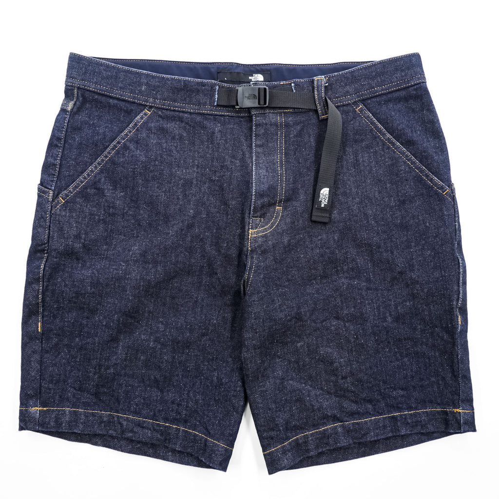 THE NORTH FACE NB42006 Indigo Denim Belted Shorts Men's Size L