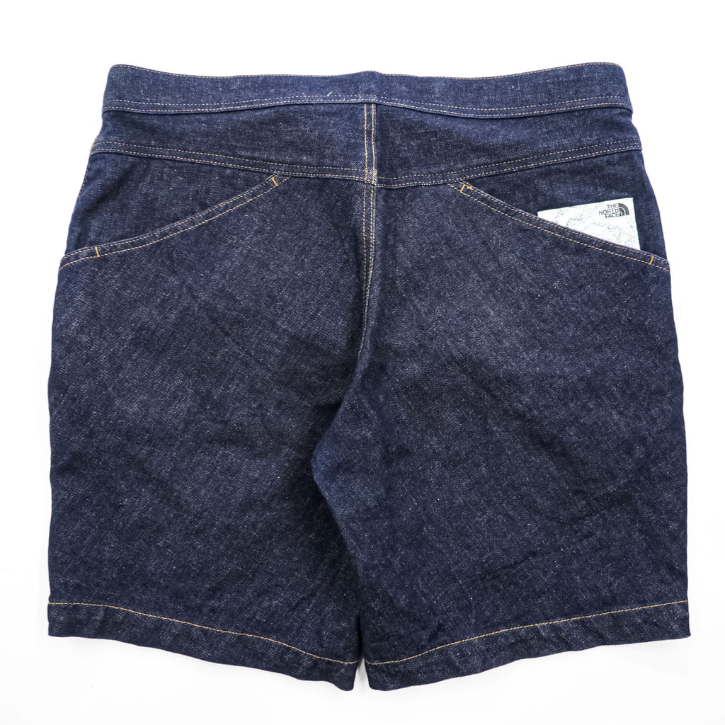 THE NORTH FACE NB42006 Indigo Denim Belted Shorts Men's Size L