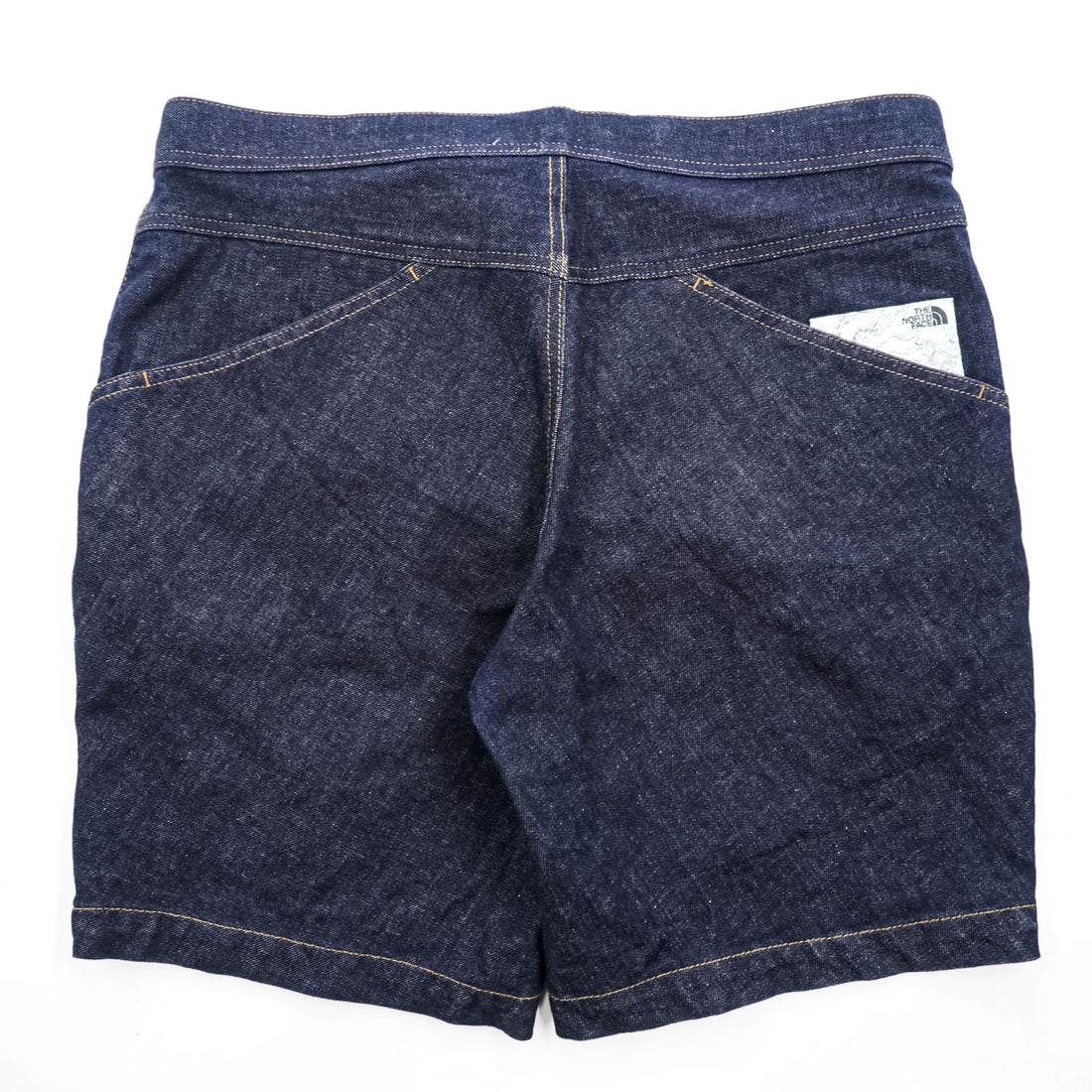 THE NORTH FACE NB42006 Indigo Denim Belted Shorts Men's Size L