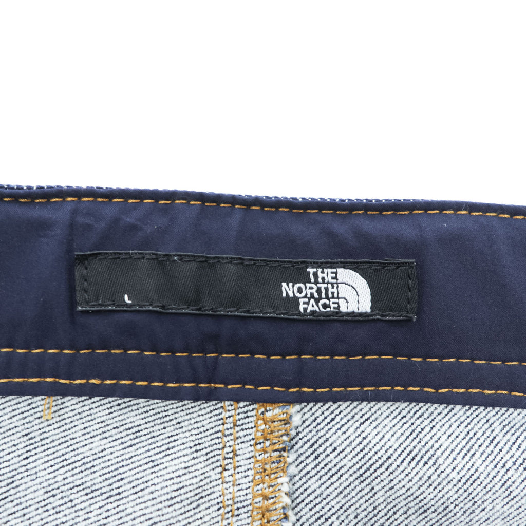 THE NORTH FACE NB42006 Indigo Denim Belted Shorts Men's Size L