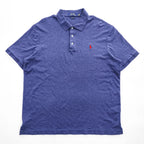 POLO RALPH LAUREN Classic Fit Men's Blue Short Sleeve Polo Shirt Size L Pony Logo