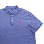 POLO RALPH LAUREN Classic Fit Men's Blue Short Sleeve Polo Shirt Size L Pony Logo