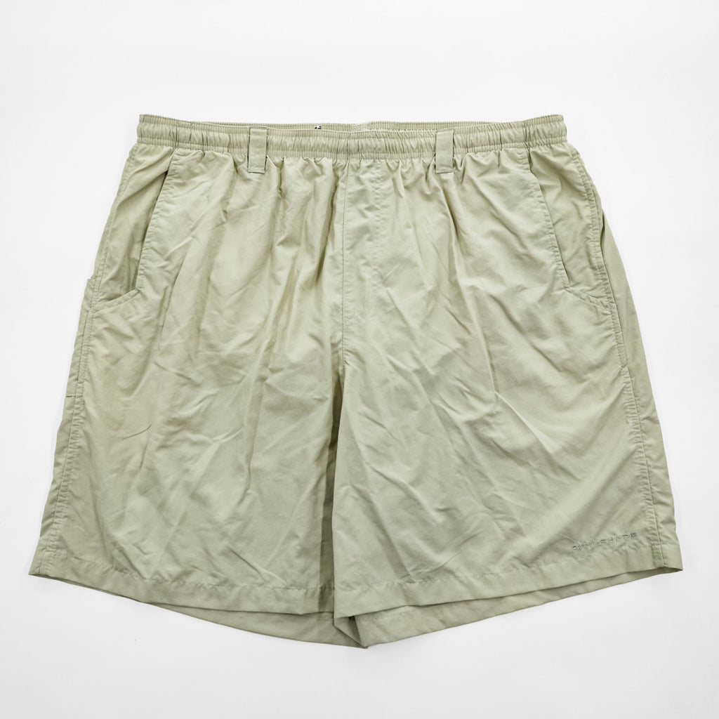 Columbia PFG Backcast III Water Shorts FM4009 Beige XL Nylon Mesh Lined