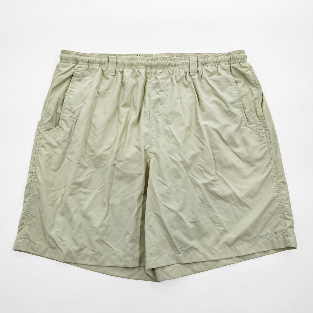 Columbia PFG Backcast III Water Shorts FM4009 Beige XL Nylon Mesh Lined