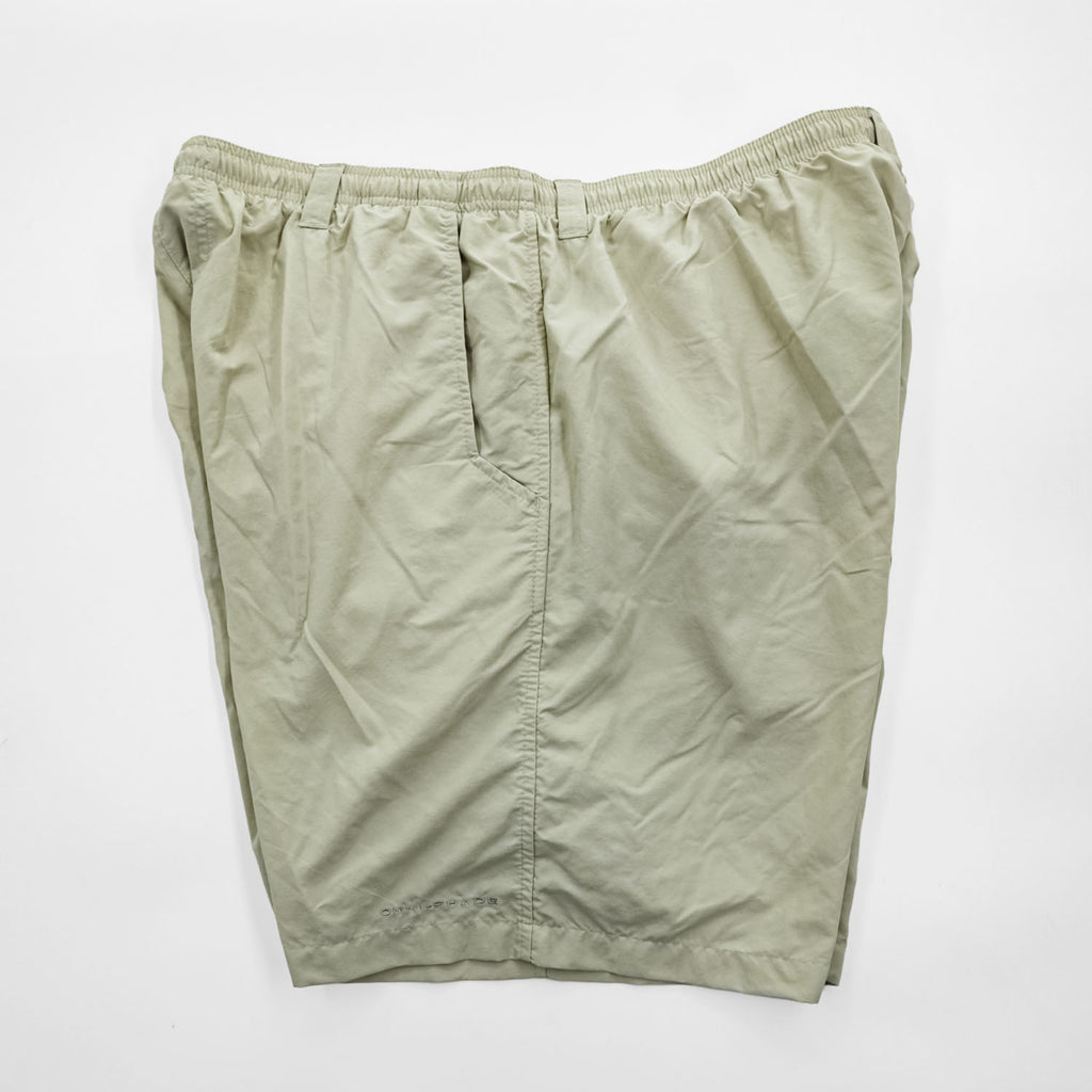 Columbia PFG Backcast III Water Shorts FM4009 Beige XL Nylon Mesh Lined