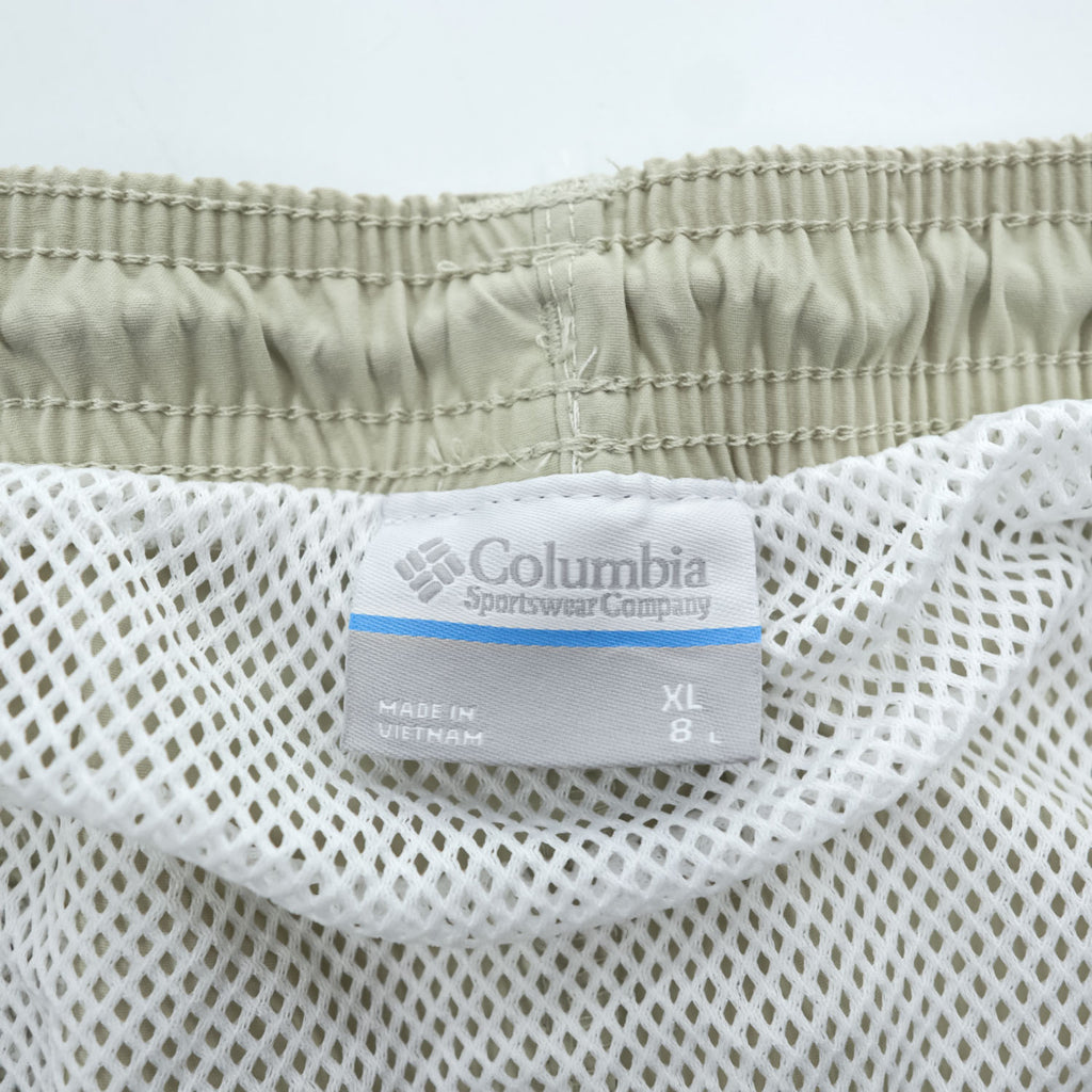 Columbia PFG Backcast III Water Shorts FM4009 Beige XL Nylon Mesh Lined