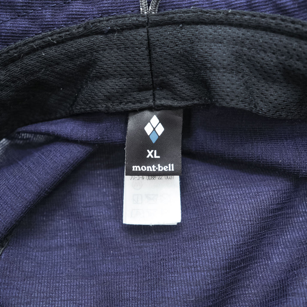 mont-bell Bucket Hat Navy XL 60–61.5cm Style 1118697