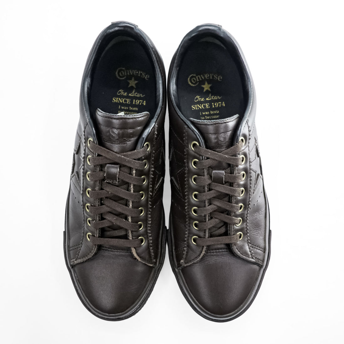 CONVERSE ワンスター ONE STAR レザー スニーカー 27cm ダークブラウン 1C276