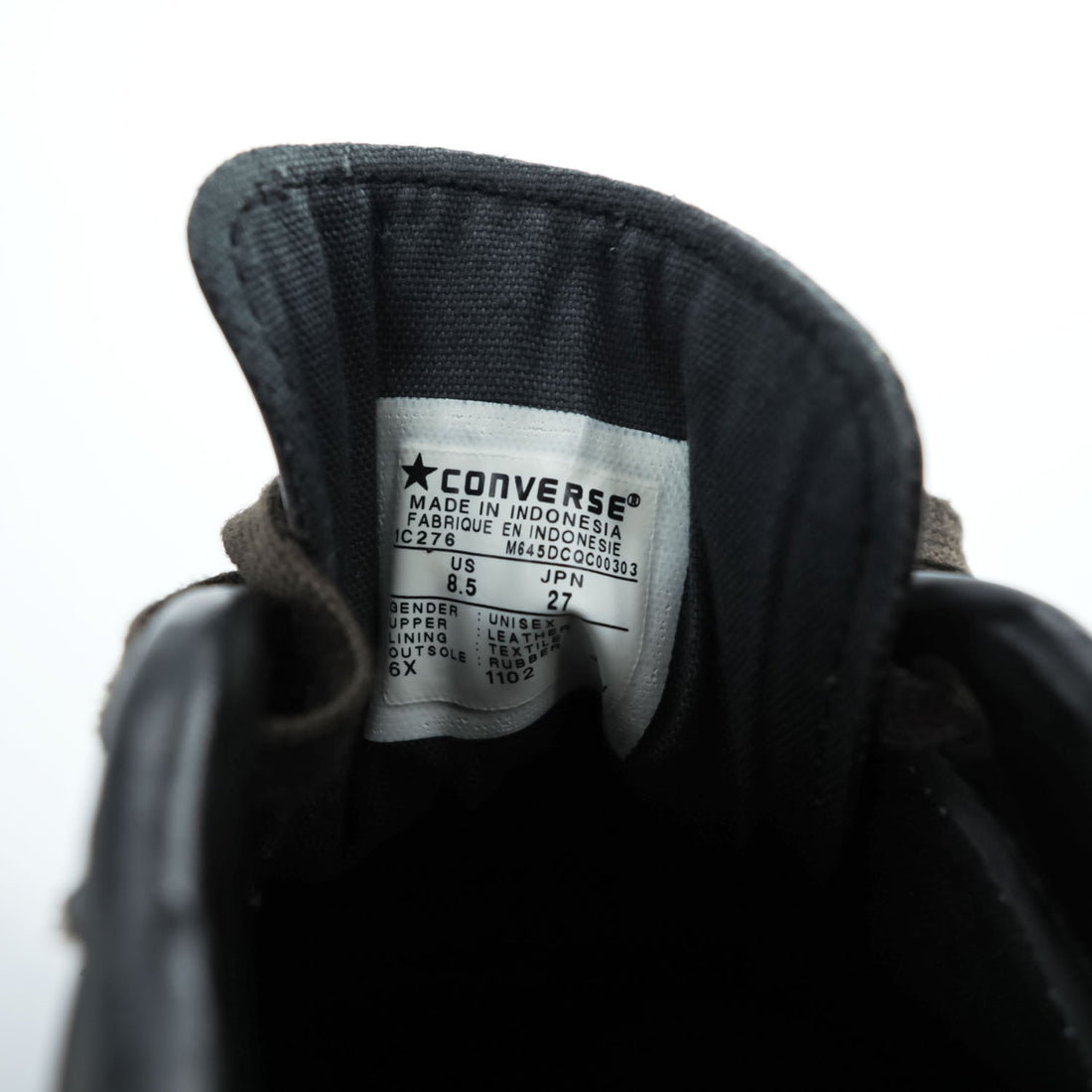 CONVERSE ワンスター ONE STAR レザー スニーカー 27cm ダークブラウン 1C276