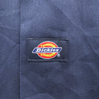 Dickies Men's Short Sleeve Work Shirt Navy XL Two Pocket 2010s