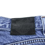Harley-Davidson Genuine MotorClothes Men's Straight Leg Blue Jeans 32x30 Made in Mexico 99024-07VM