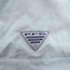 Columbia PFG Tamiami II Men's L Light Gray Short Sleeve Fishing Shirt FM7266 Omni-Shade