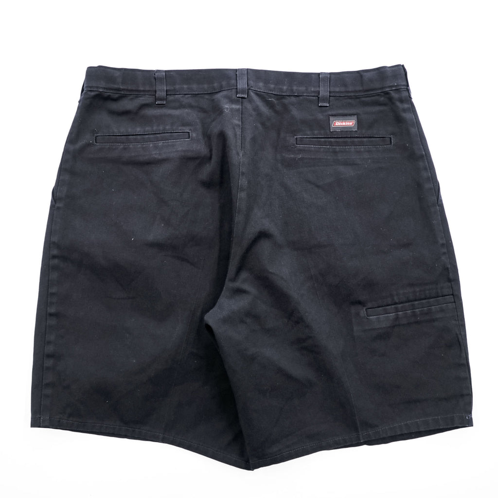 Dickies 2タック プリーツショーツ ショートパンツ ハーフパンツ 38 x 30 ブラック ワイド 711273BK