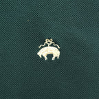 Brooks Brothers Golden Fleece 90年代 USA製 ポロシャツ XL グリーン 鹿の子 ワンポイントロゴ