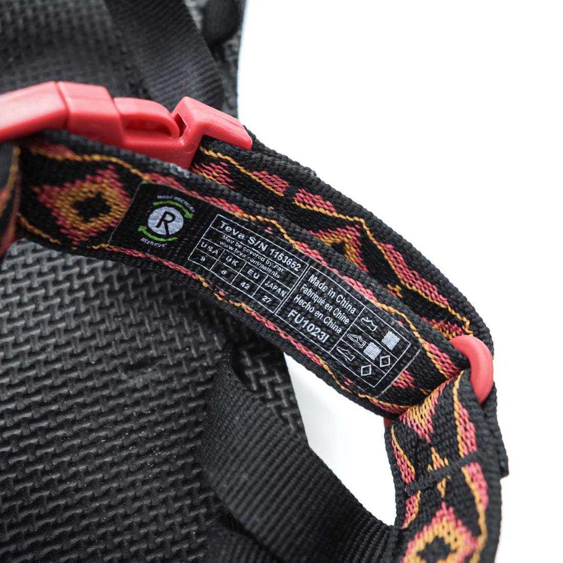 Teva スポーツサンダル 27cm ブラック ORIGINAL ALP REVIVE オリジナル アルプ リバイブ マルチストラップ 1153652