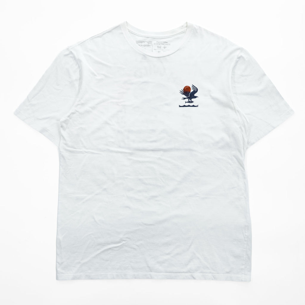 Patagonia Wild Fish Wild Waters Organic Cotton Graphic T-Shirt White Size M