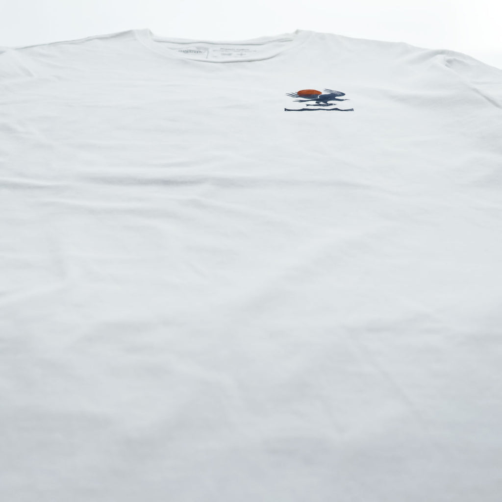 Patagonia Wild Fish Wild Waters Organic Cotton Graphic T-Shirt White Size M