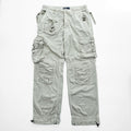 Polo by Ralph Lauren Multi-Pocket Cargo Pants Light Gray 32/32 Cotton
